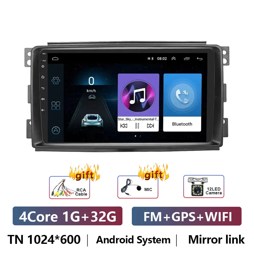 Podofo Wireless CarPlay do Smart Fortwo 451 2005-2015